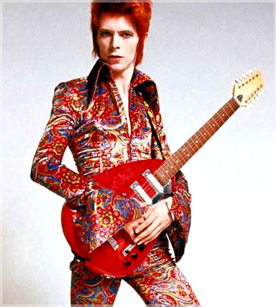 David Bowie as Ziggy Stardust