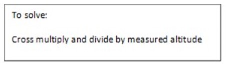 ration formula for calculations