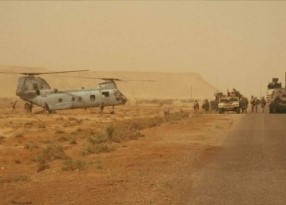 helicopter in Iraq