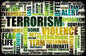 Terrorism Word Collage