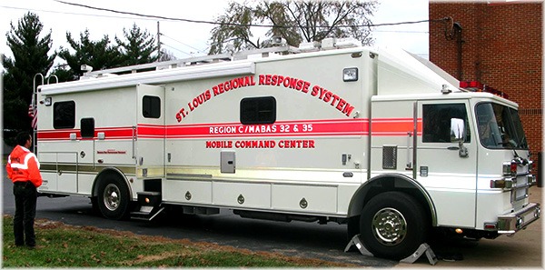 EM50 communications vehicle, st. louis command center, region c/mabas 32 & 35